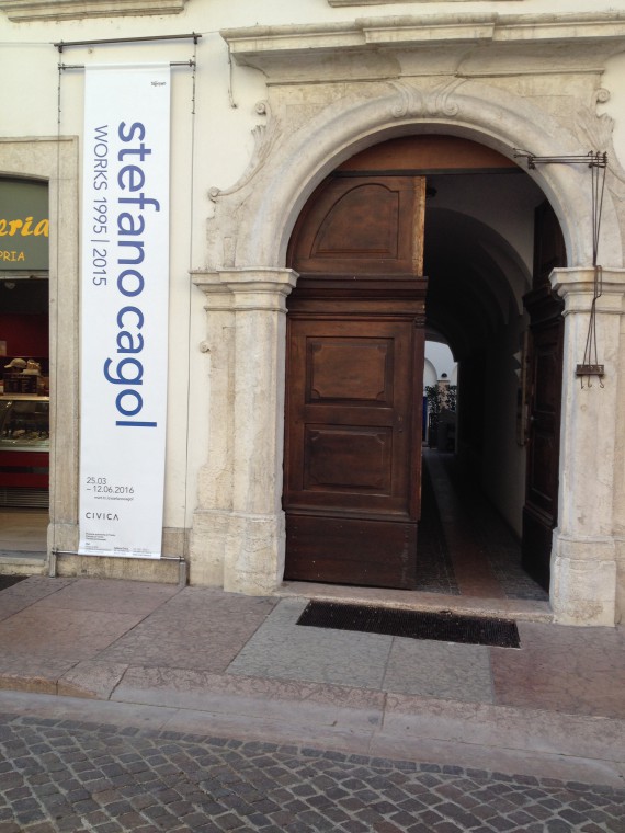 Galleria Civica di Trento is located on the historic core of the Council of Trent.